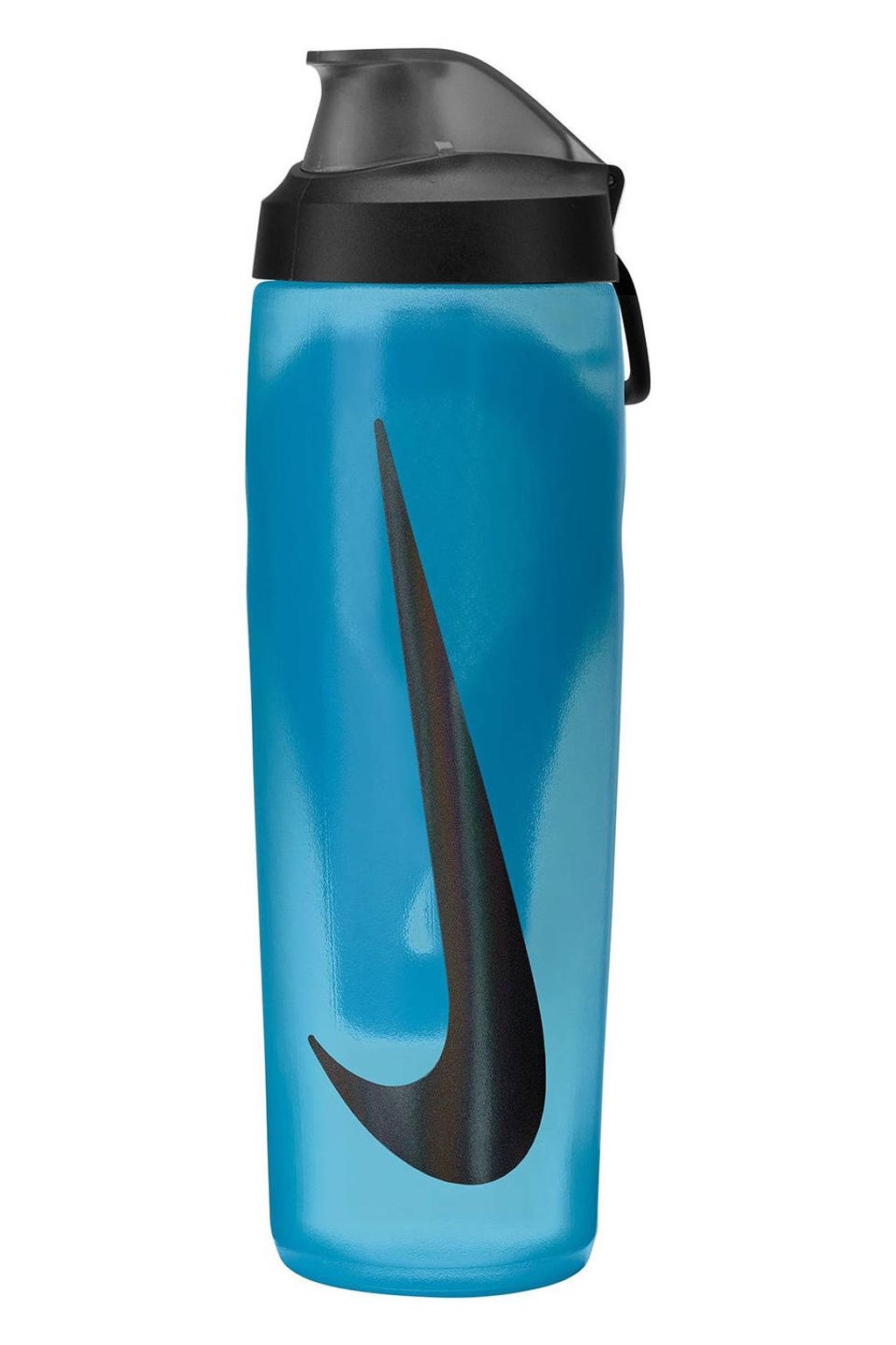 Nike bidon 700 ml Refuel Locking Lid blauw/zwart