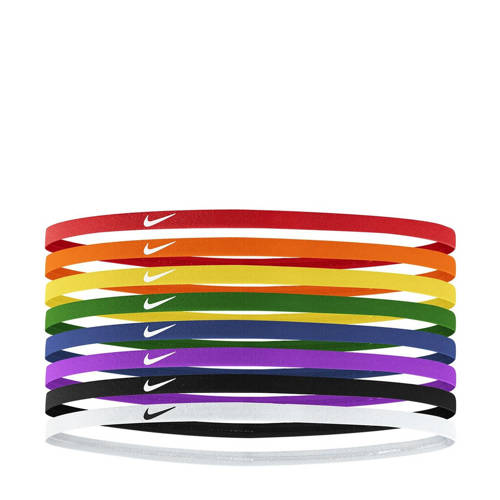 Nike haarbandjes (set van 8) rood/geel/multi afbeelding