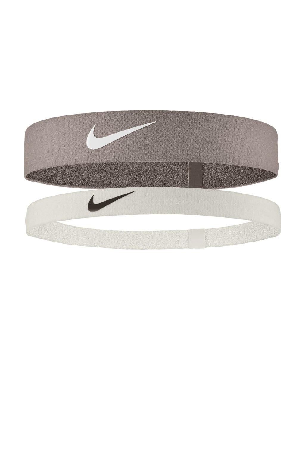 Nike hoofdbanden Flex - lichtbruin/ecru (set van 2)