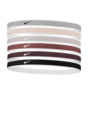   hoofdbandjes - set van 6 ecru/zwart/multi