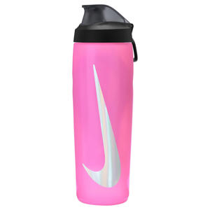 bidon 700 ml Refuel Locking Lid roze/zwart/wit