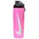 Nike bidon  700 ml Refuel Locking Lid roze/zwart/wit