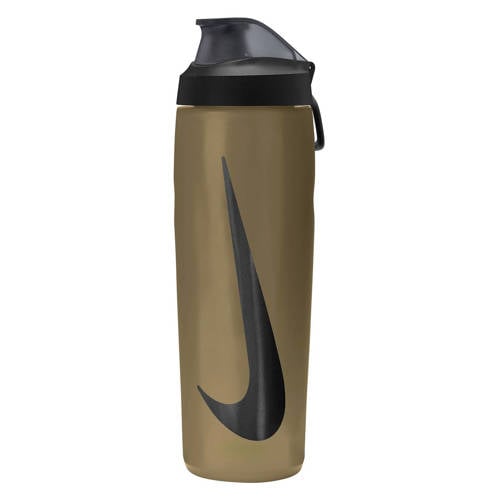 Nike bidon 700 ml Refuel Locking Lid metallic goud/zwart afbeelding