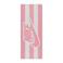Nike   sporthanddoek Club roze/wit