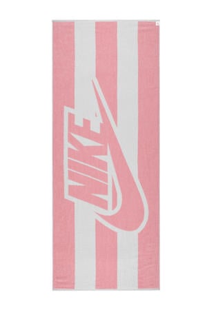 sporthanddoek Club roze/wit