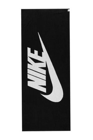 sporthanddoek Pool Towel zwart/wit