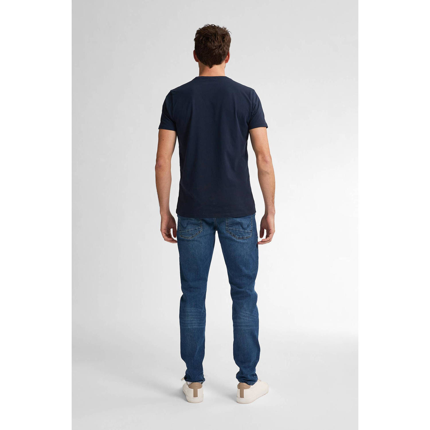 Petrol Industries T-shirt donkerblauw