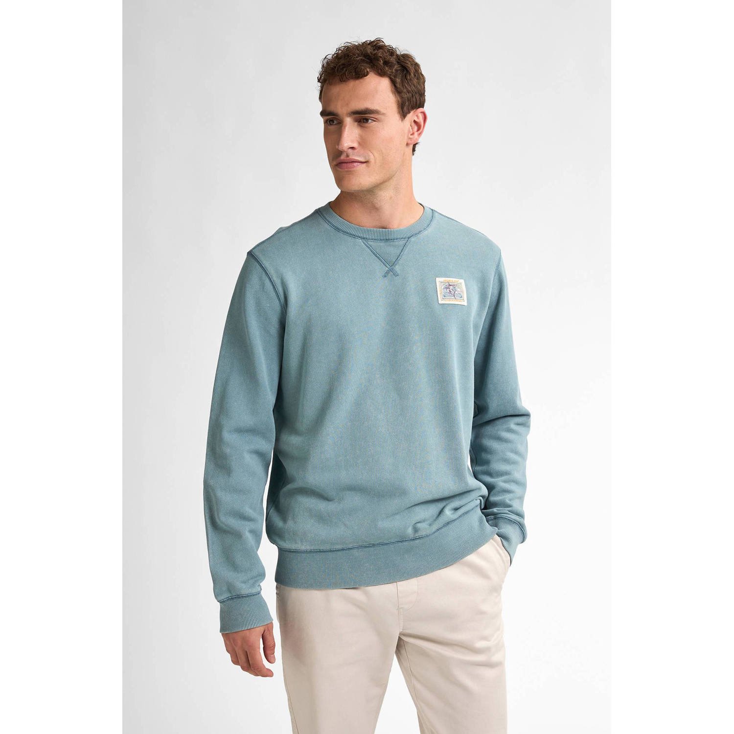 Petrol Industries sweater blauw