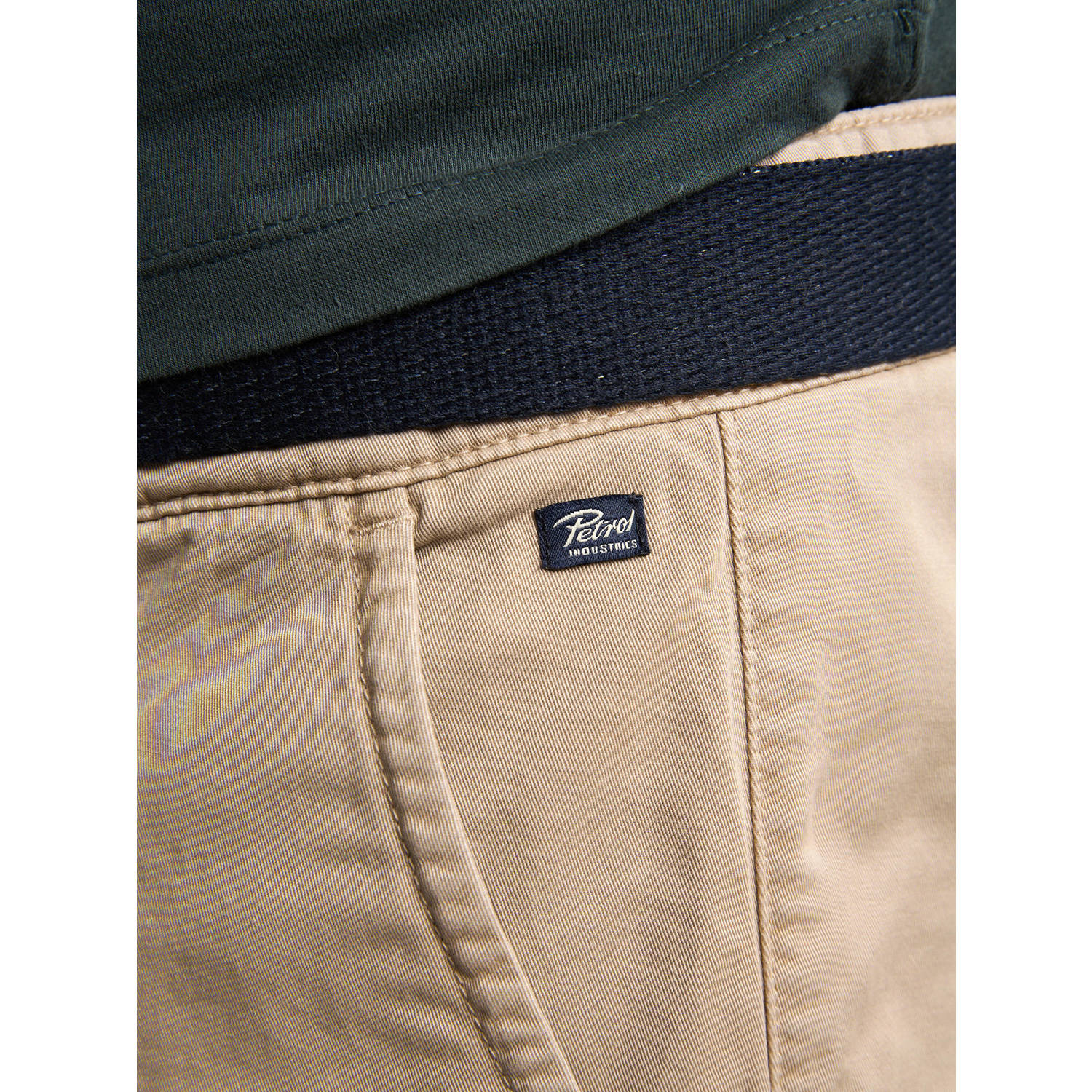 Petrol industries Plus Size regular chino short beige