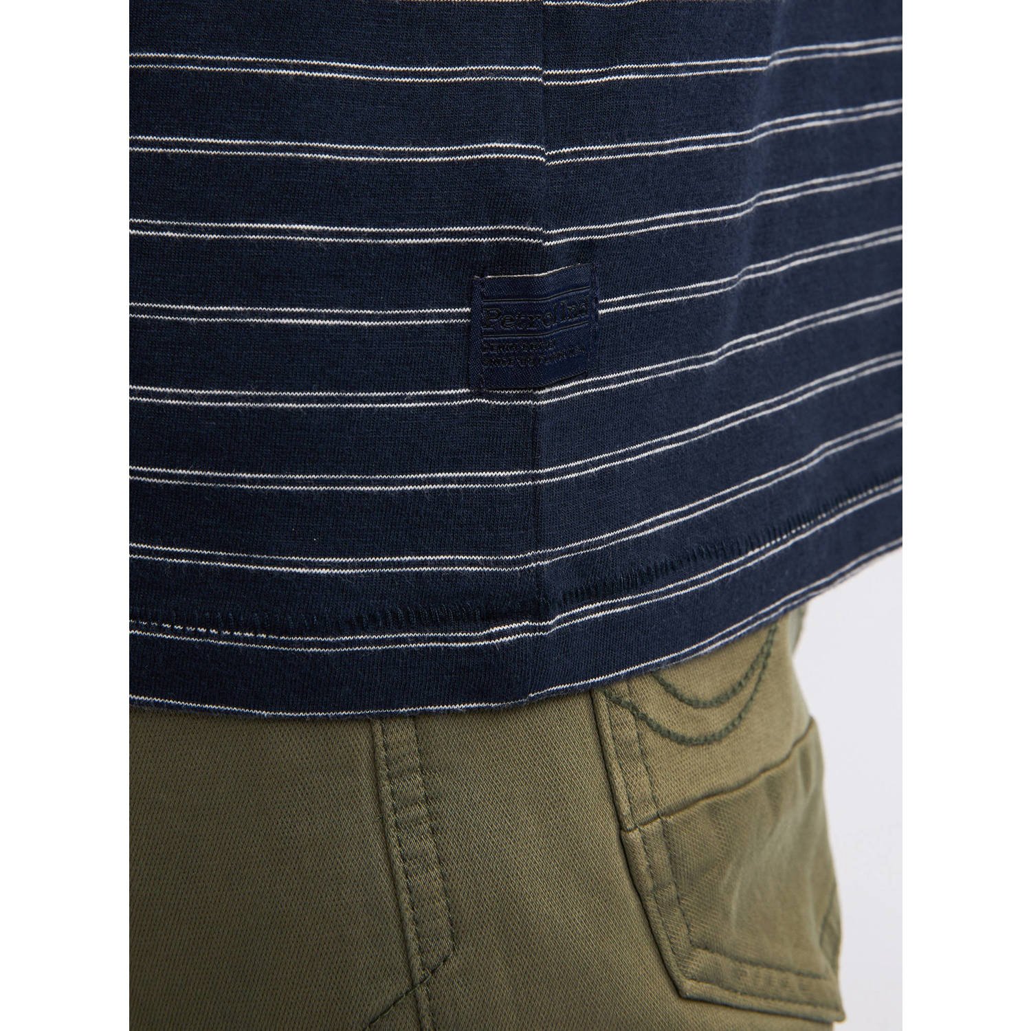 Petrol Industries T-shirt donkerblauw