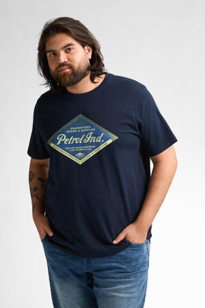 T-shirt donkerblauw