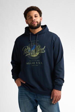 hoodie donkerblauw
