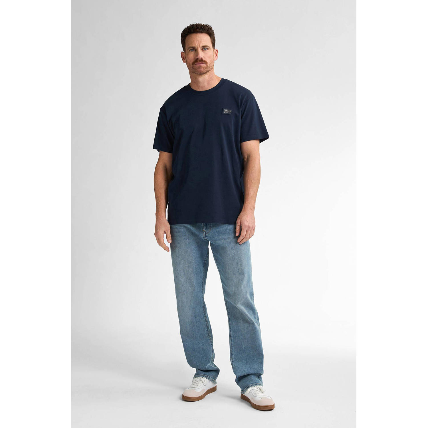 Petrol Industries T-shirt donkerblauw