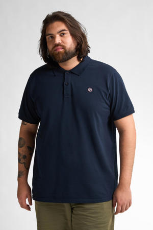 regular polo donkerblauw