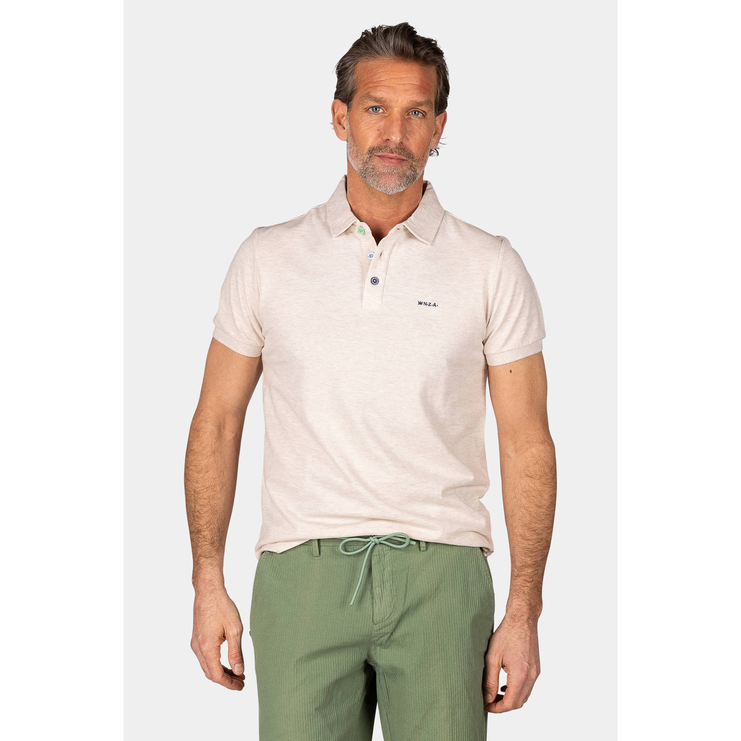 New Zealand Auckland polo ecru