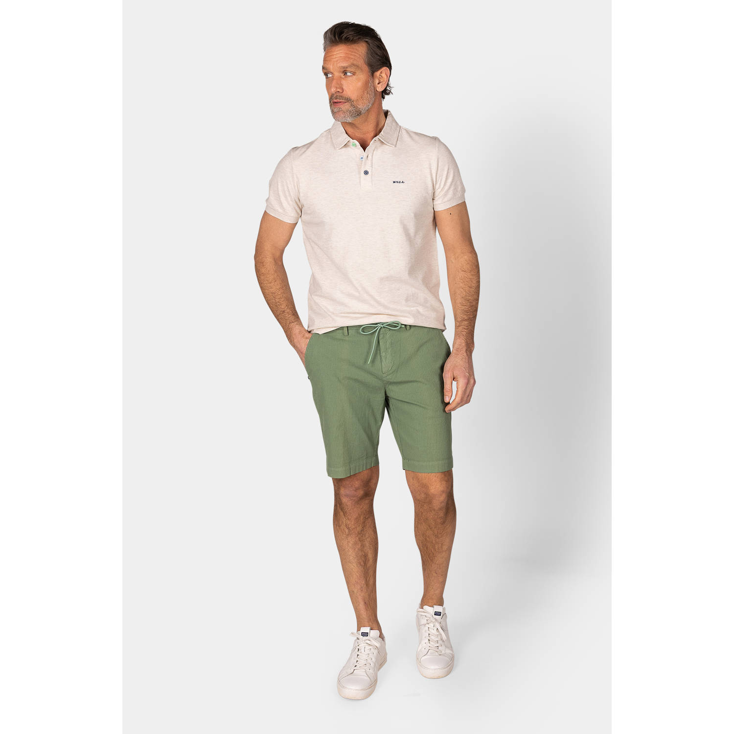 New Zealand Auckland polo ecru
