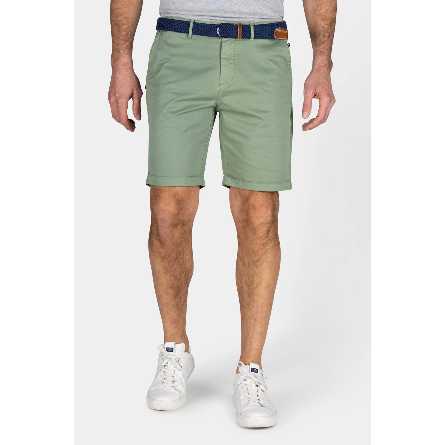 New Zealand Auckland regular chino short groen
