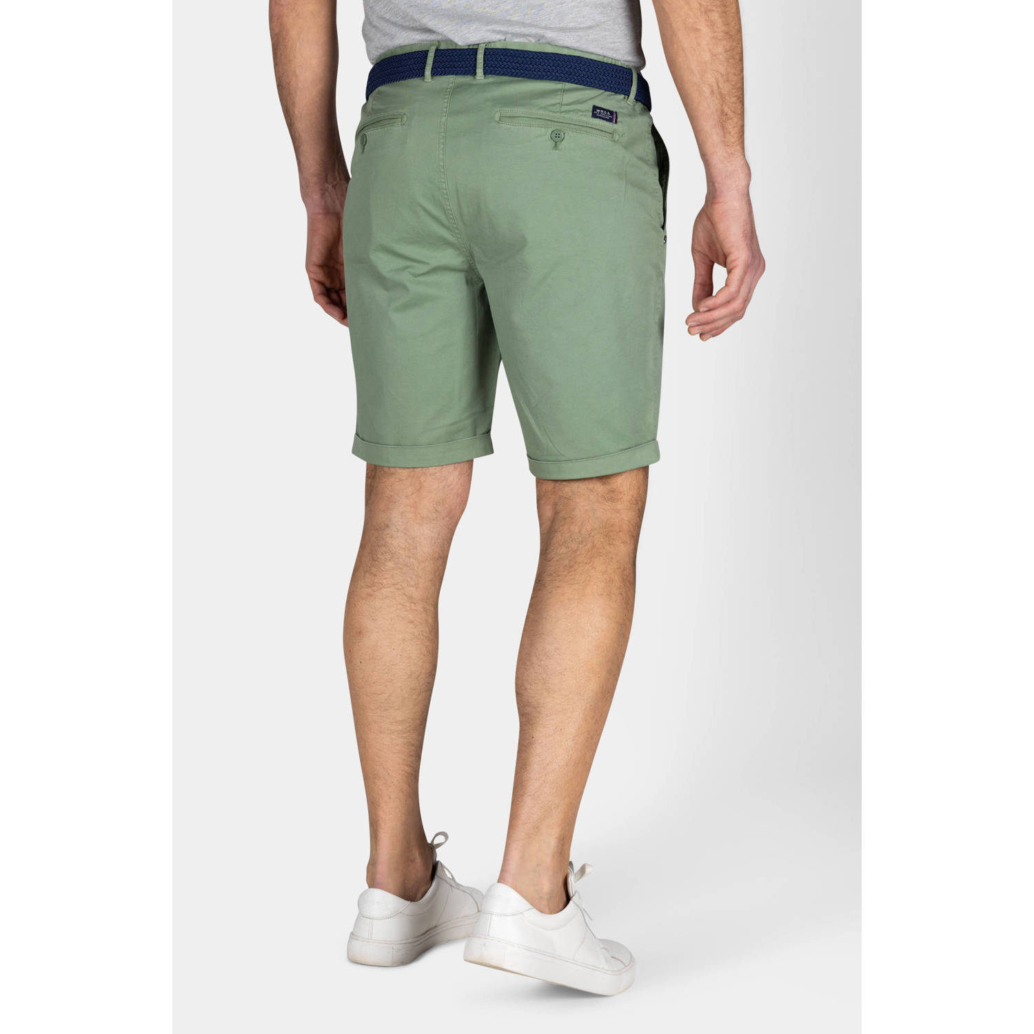 New Zealand Auckland regular chino short groen