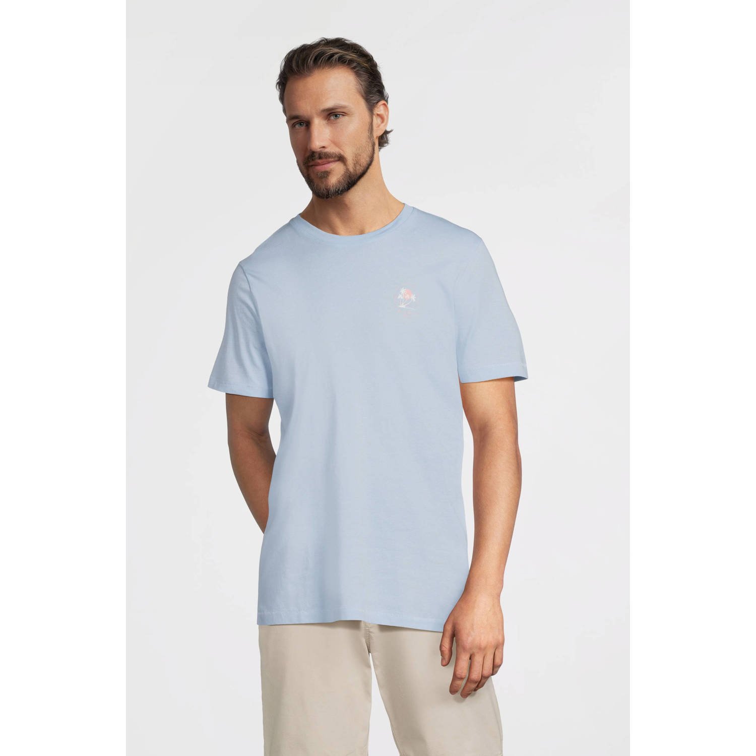 New Zealand Auckland T-shirt lichtblauw