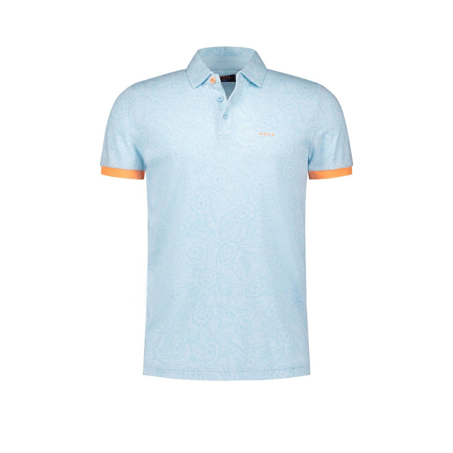 New Zealand Auckland comfort fit polo lichtblauw