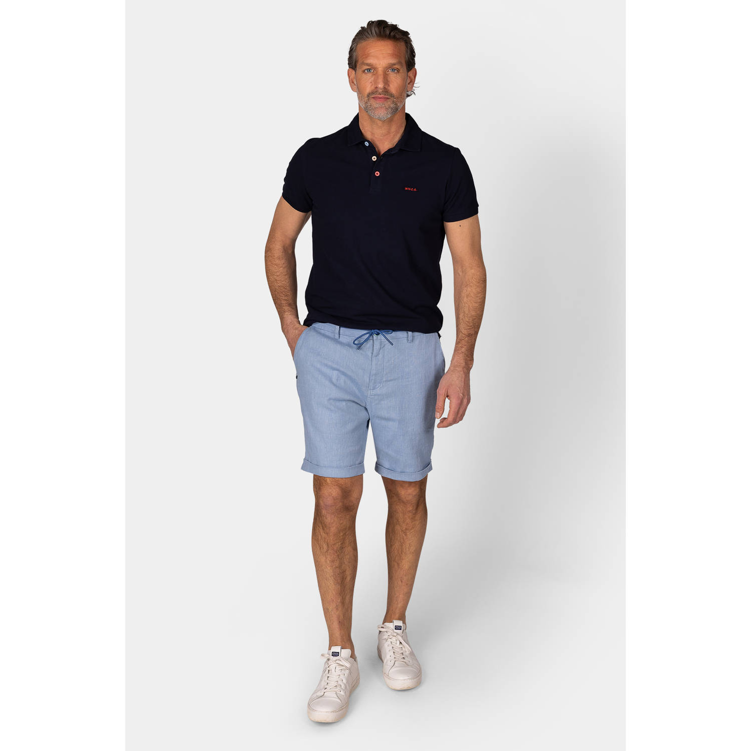 New Zealand Auckland polo donkerblauw