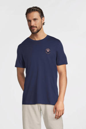 T-shirt donkerblauw