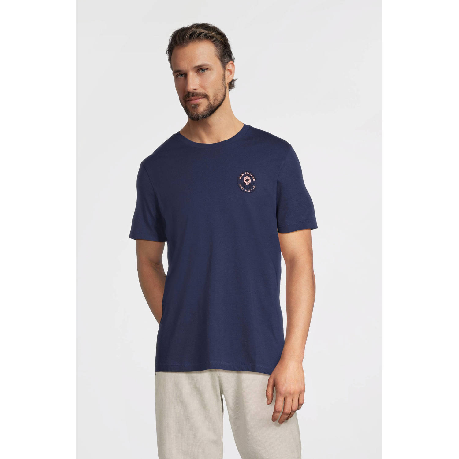New Zealand Auckland T-shirt donkerblauw