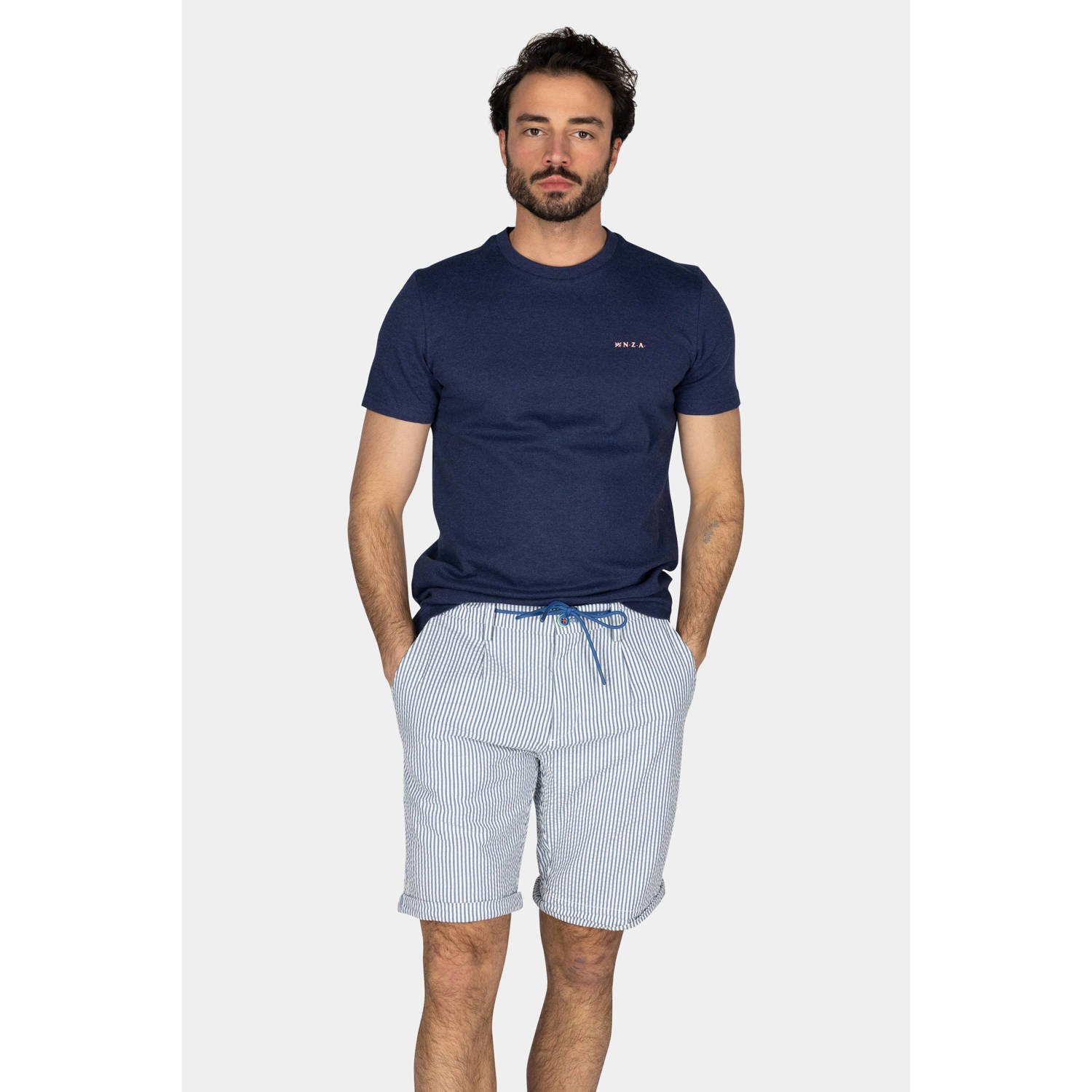 New Zealand Auckland T-shirt donkerblauw