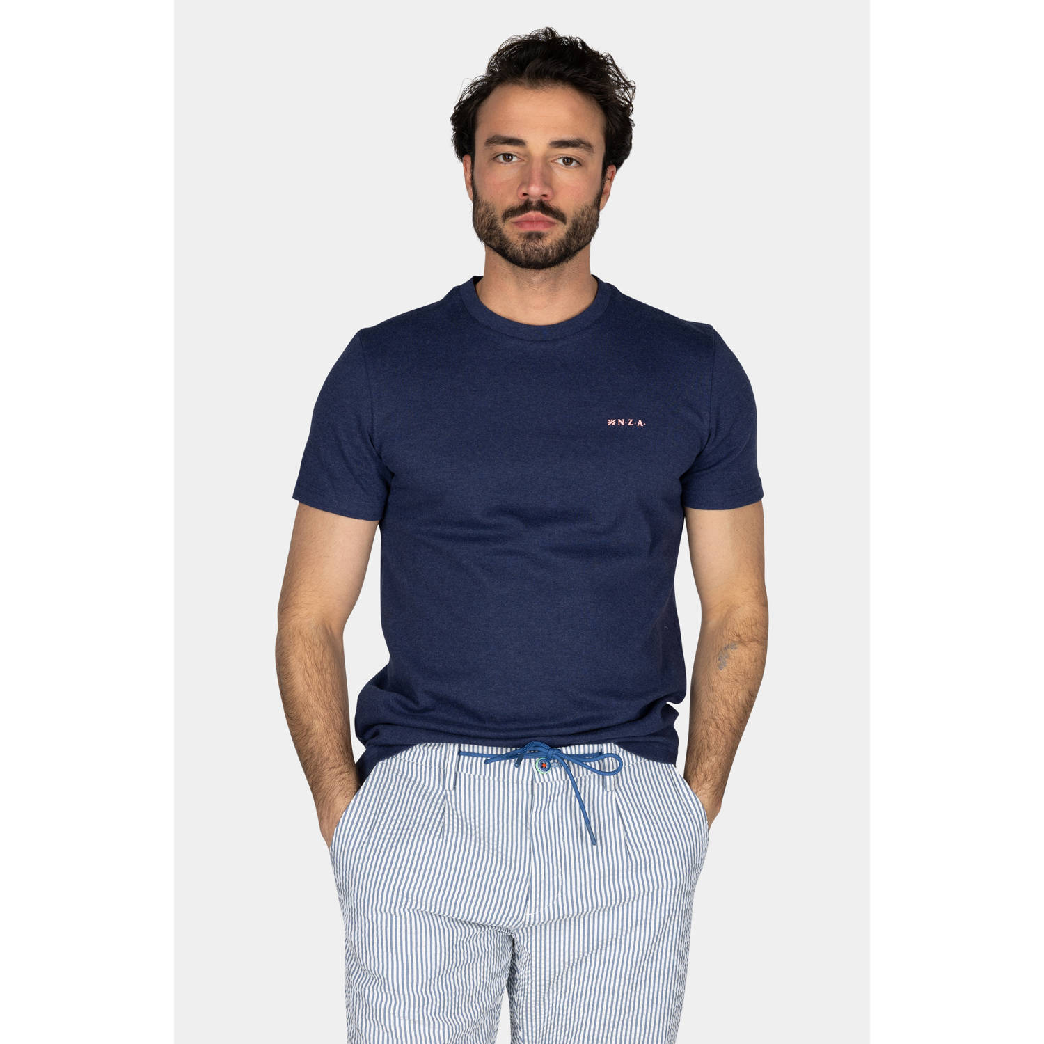 New Zealand Auckland T-shirt donkerblauw