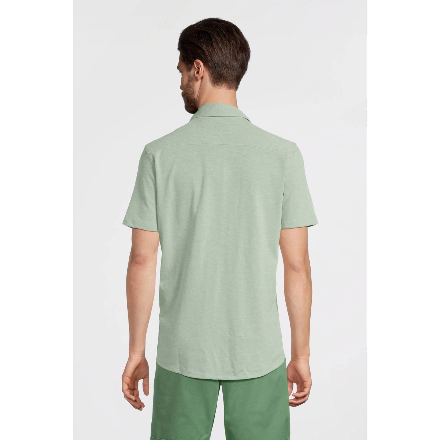 New Zealand Auckland casual overhemd groen