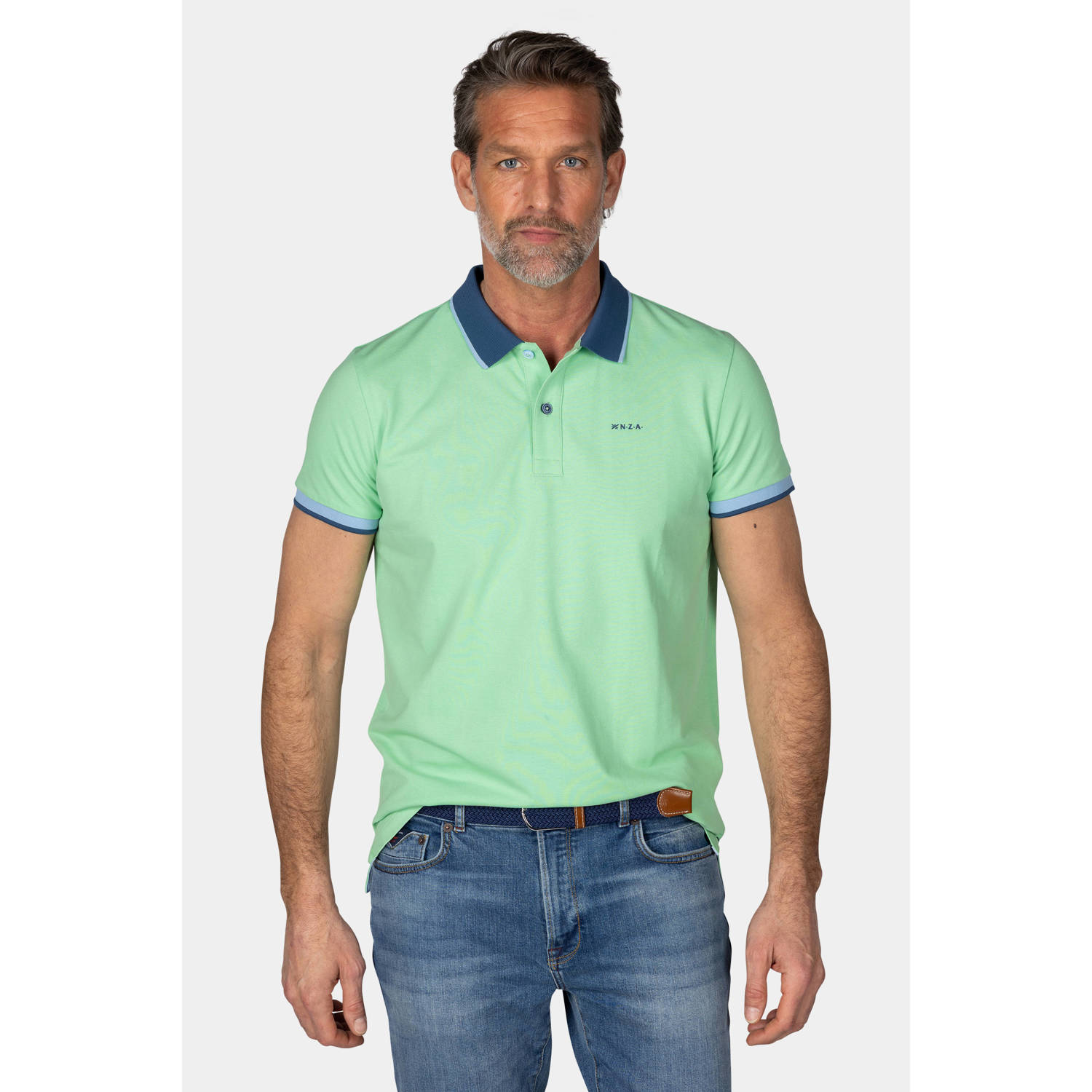 New Zealand Auckland regular polo groen