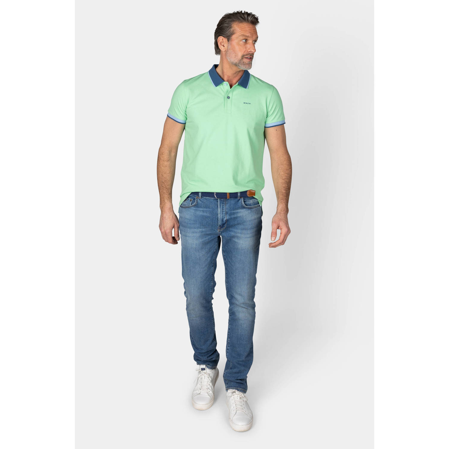 New Zealand Auckland regular polo groen