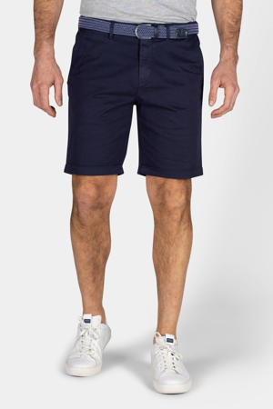 regular chino short donkerblauw