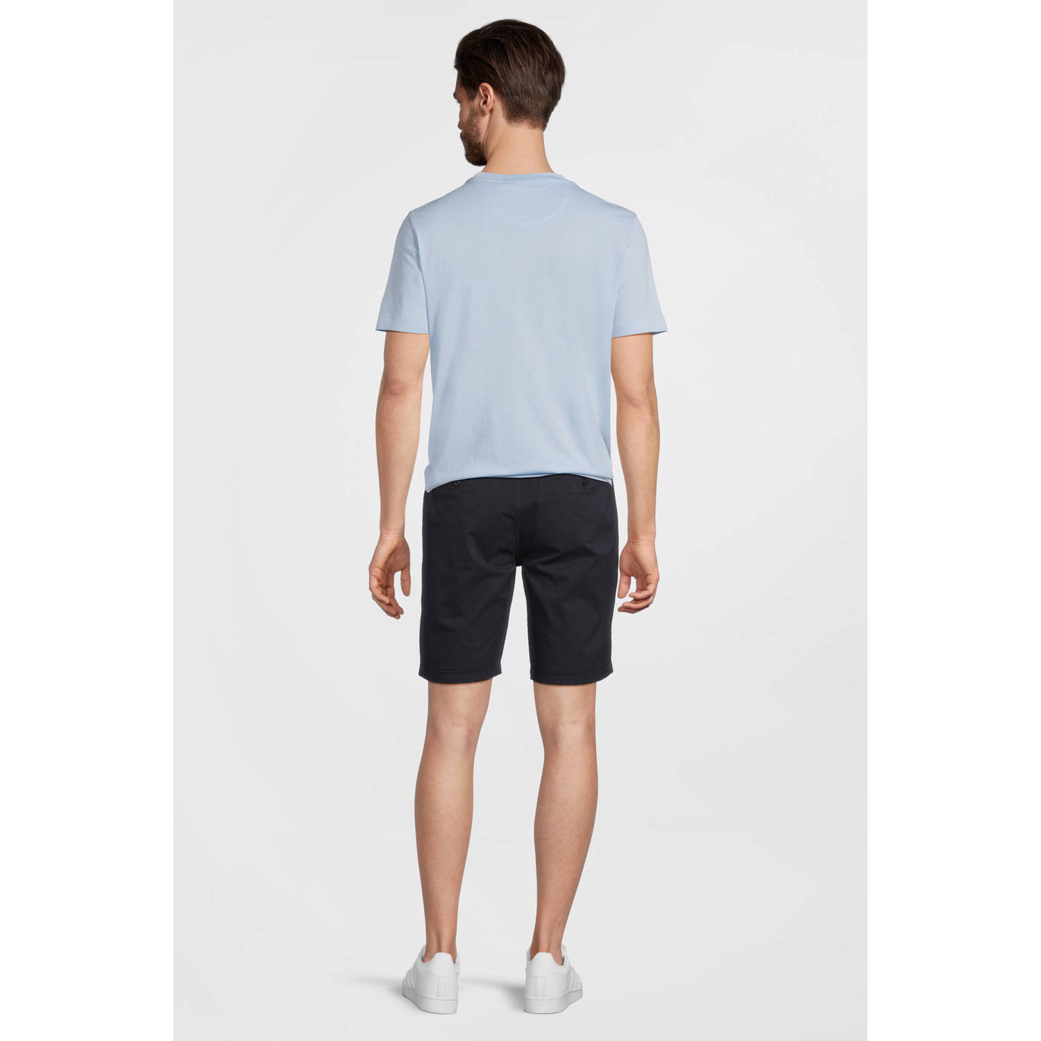 New Zealand Auckland regular chino short donkerblauw