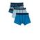 WE Fashion Blue Ridge boxershort - blauw (set van 3)