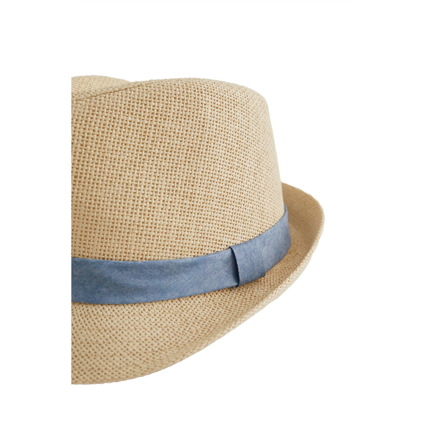 WE Fashion zonnehoed beige blauw