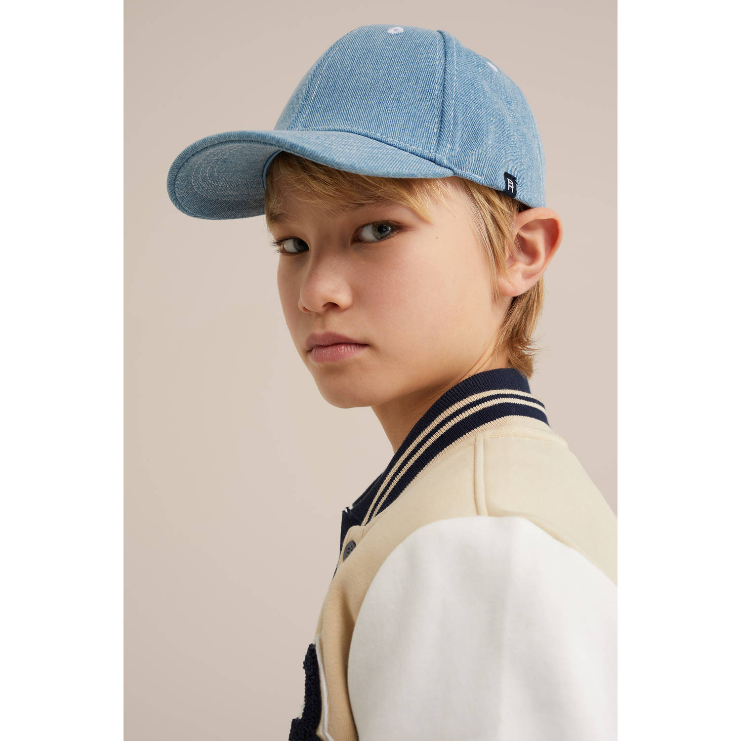 WE Fashion Blue Ridge pet bright blue denim