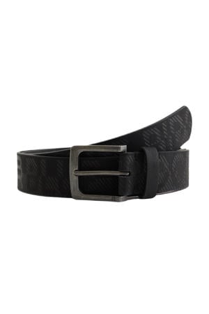 imitatieleren riem zwart