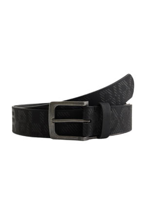imitatieleren riem zwart