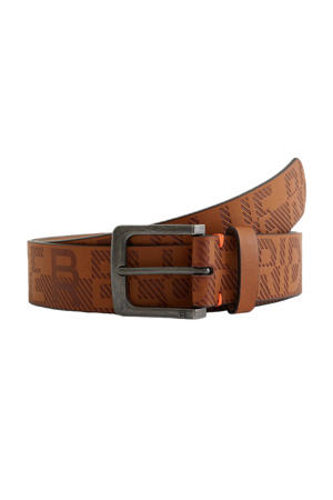 imitatieleren riem bruin