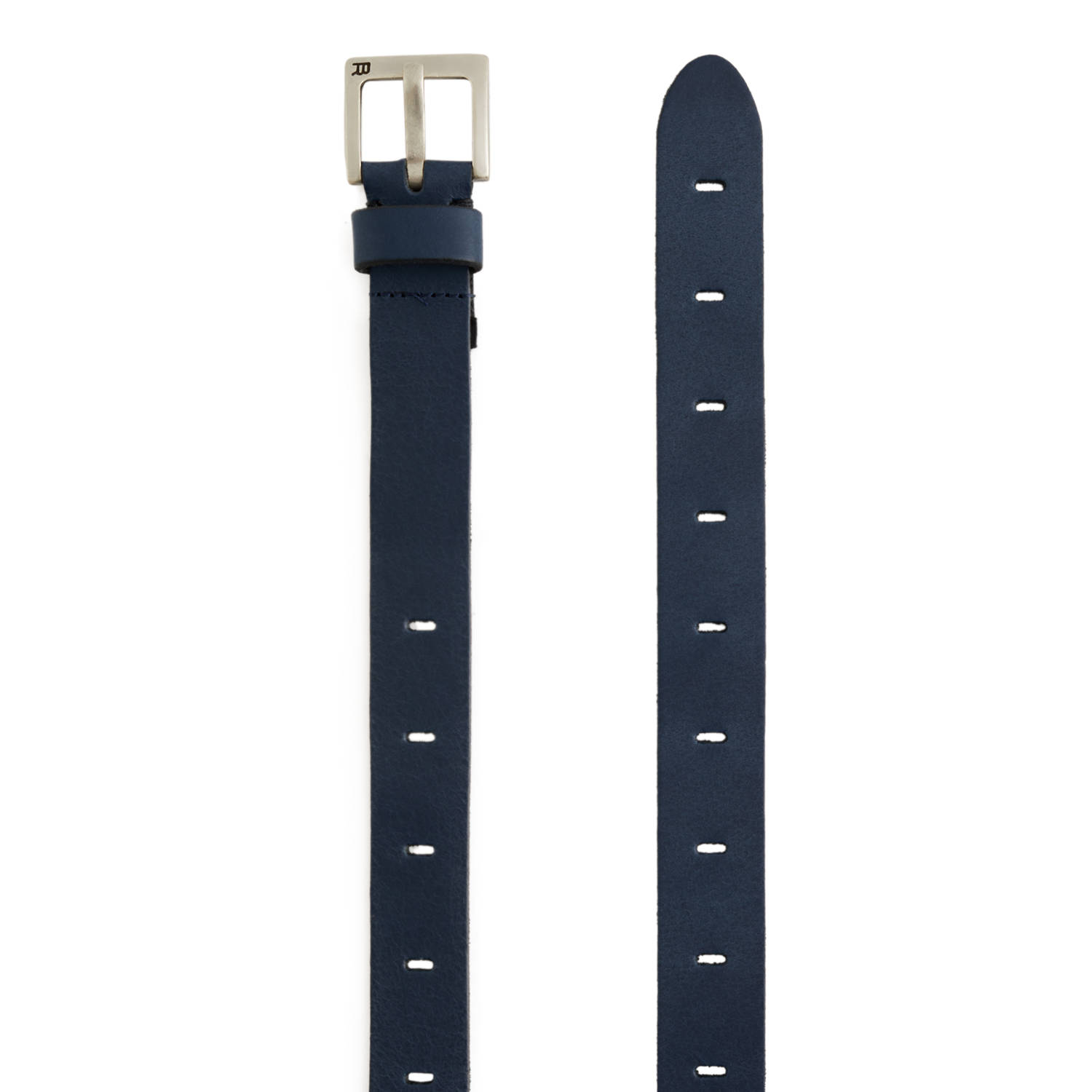 WE Fashion Blue Ridge riem marine blauw
