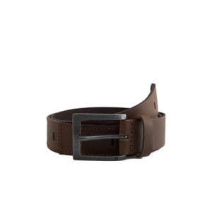 leren riem donkerbruin