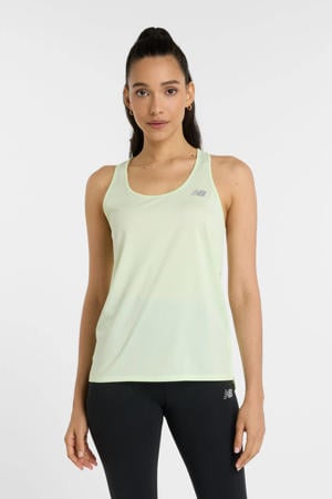 hardloopshirt Knit Tank lichtgroen