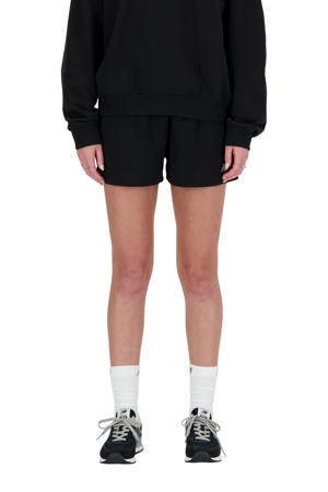 regular waist casual short zwart