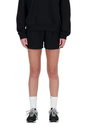 regular waist casual short zwart