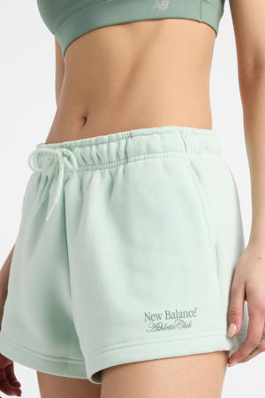 sweatshort lichtgroen