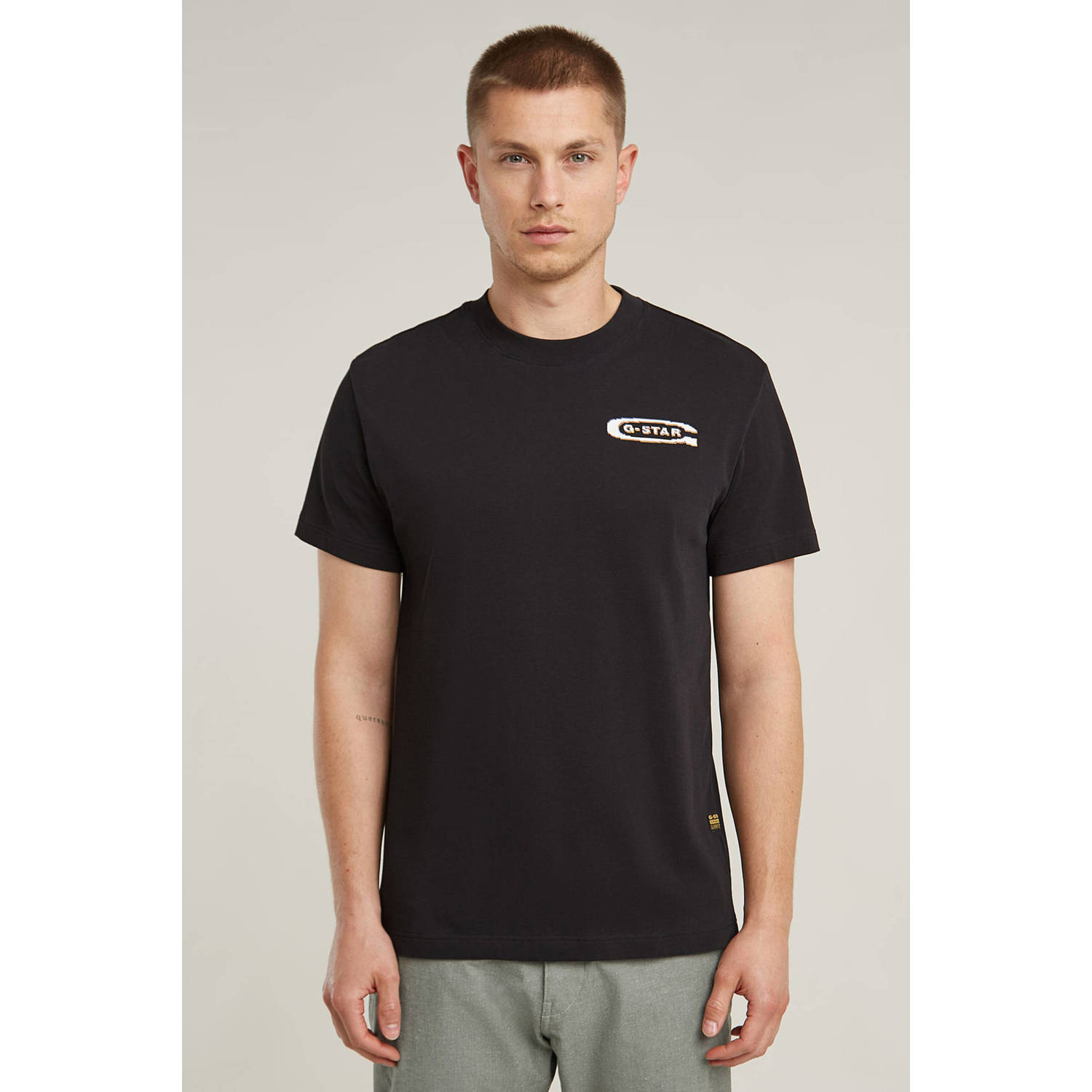 G-STAR T-shirt zwart