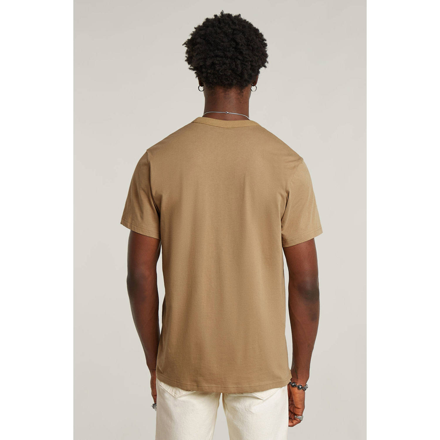G-STAR regular fit T-shirt Nifous kaki