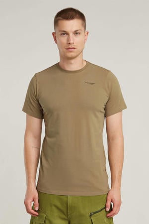 slim fit T-shirt BASE ensis green