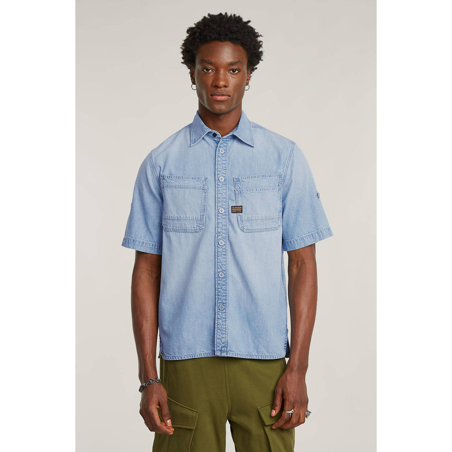 G-STAR denim lichtblauw